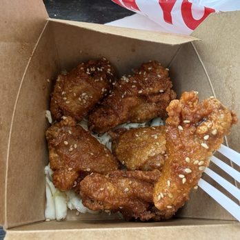 BOPJO Korean-Mexican Grill - Sweet Soy Garlic Wings (5 Pcs( - Korean Near Me - San Diego, California
