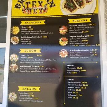 Brazilian Tex-Mex - Menu - Food Trucks Near Me - Watauga, Texas Brazilian Tex-Mex - Menu - Food Trucks Near Me - Watauga, Texas