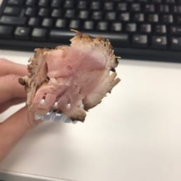 Raw chicken served to many poor unsuspecting people Raw chicken served to many poor unsuspecting people