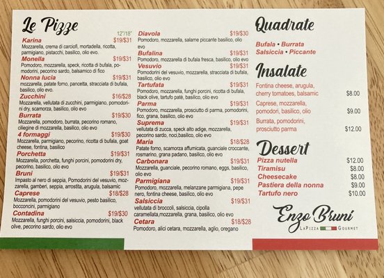 Enzo Bruni La Pizza Gourmet - UES by null