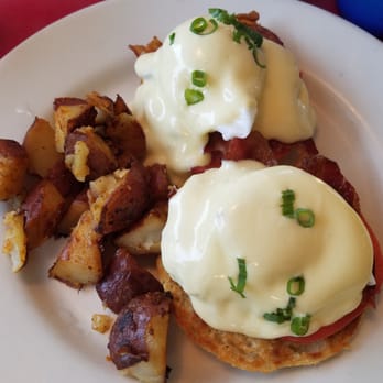 Chach Restaurant - California eggs Benedict, delicious hollandaise sauce - Diners Near Me - Provincetown, Massachusetts