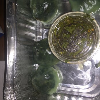 Saiguette - spinach dumplings- arrived with ripped skins, but still tasty - Vietnamese Near Me - Manhattan, New York Saiguette - spinach dumplings- arrived with ripped skins, but still tasty - Vietnamese Near Me - Manhattan, New York