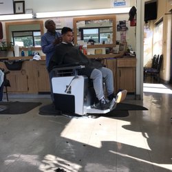 A & B Barber & Beauty Shop - A and B Barbershop the best barber shop in Springlake. Mr. Eddie and Chris doing their thing. Go check them out