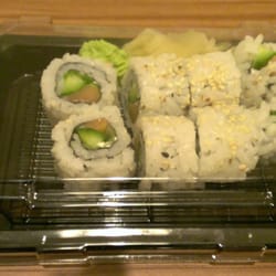 Asia Quick - ...und noch einige Philadelphia Lachs Rolls - mit Frischkäse, sehr frisch!