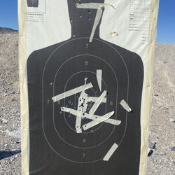 Blackstone Gun Safety - I was 2nd shooter, 1st shooter taped his. Don't think I did bad, since first time I've fired my CZ 2075, and haven't fired anything in 25yrs