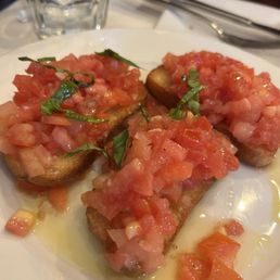 Happy hour bruschetta
