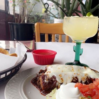 Ricano's Restaurant - Beef enchiladas with Mole sauce - American Near Me - Chicago, Illinois Ricano's Restaurant - Beef enchiladas with Mole sauce - American Near Me - Chicago, Illinois