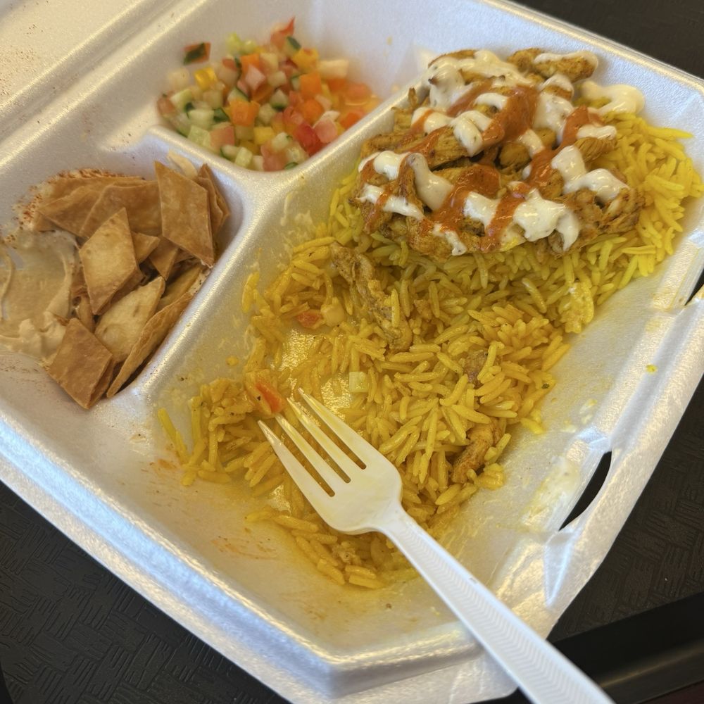 Jerusalem Restaurant - Chicken Shawarma Plate - Salad Near Me - Montgomery, Alabama