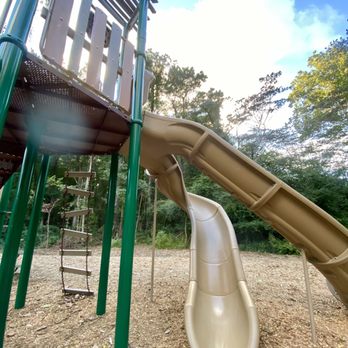 Marshview Park - The other slide that curves around - Playgrounds Near Me - Virginia Beach, Virginia