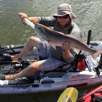 Casting Kayaks - 4th over slot red fish of day. - Fishing Near Me - Sarasota, Florida