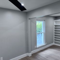 CRT Remodeling - Room painting with Shelves
