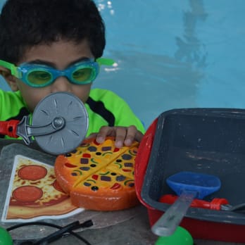 Triangle Swim School - Cary - Making pizza today.  Over 60 fun weekly themes. - Swimming Lessons/Schools Near Me - Cary, North Carolina