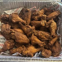 30 Traditional Wings, Xtra Hot Buffalo.