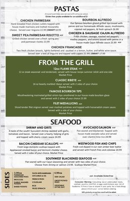Menu photo 2 Westwood Restaurant and Pub Westfield, MA Menu photo 2 Westwood Restaurant and Pub Westfield, MA