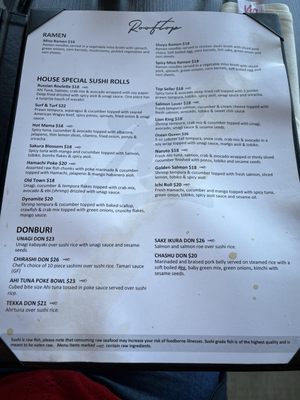 Menu photo 2 Rooftop Eureka, CA