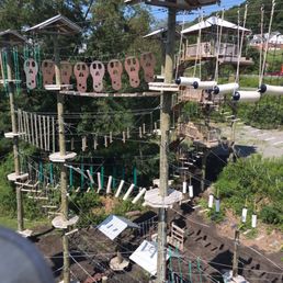 Zip line course