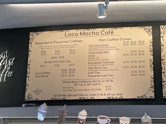 Menu photo 2 Loca Mocha Cafe Brookfield, IL Menu photo 2 Loca Mocha Cafe Brookfield, IL