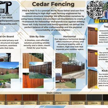 Pillar & Post - What features do you want on your fence? - Fences & Gates Near Me - Melissa, Texas