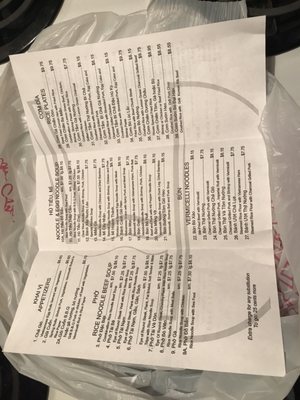 Menu photo 3 Pho Dung 2 Houston, TX Menu photo 3 Pho Dung 2 Houston, TX