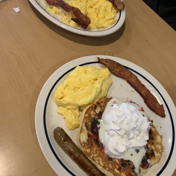 IHOP - Kids Kids Jr. Cupcake Pancake Combo - Breakfast & Brunch Near Me - Elk Grove, California IHOP - Kids Kids Jr. Cupcake Pancake Combo - Breakfast & Brunch Near Me - Elk Grove, California