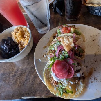 Amor Y Tacos - 3 taco, black beans , and rice - Mexican Near Me - Cerritos, California Amor Y Tacos - 3 taco, black beans , and rice - Mexican Near Me - Cerritos, California