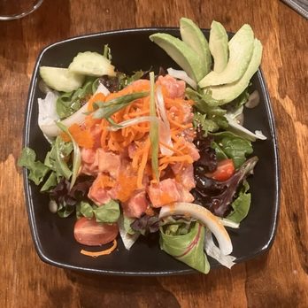 Thai Hut - Salmon Salad - Thai Near Me - Alamosa, Colorado