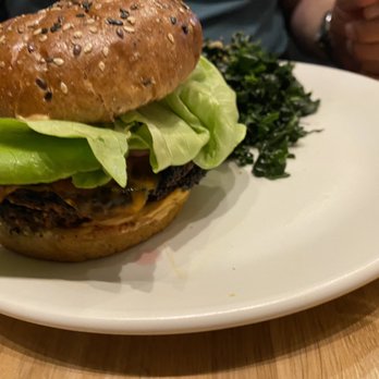 True Food Kitchen - Veggie burger - New American Near Me - Hackensack, New Jersey