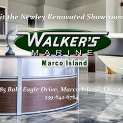 Walker's Marine - Marco Island - Newly renovated showroom