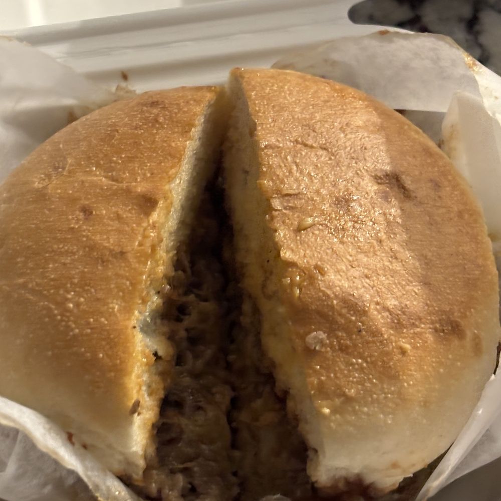 Cowboy steak sandwich Cowboy steak sandwich
