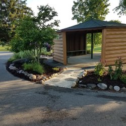 The Plymouth Landscape Company - Landscape Maintenance at a golf course in Elkhart Lake.