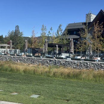 Edgewood Lake Tahoe Resort - The pool from the beach - Hotels Near Me - Stateline, Nevada