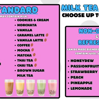Boba Stop - Menu - Bubble Tea Near Me - Boise, Idaho