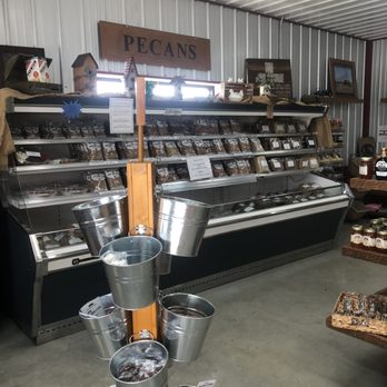 Miller Pecan Company - a display in a store - Specialty Food Near Me - Afton, Oklahoma