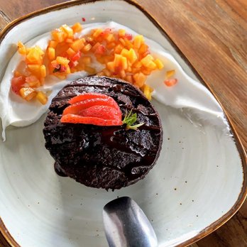 Dukunoo - Molten chocolate cake - Caribbean Near Me - Miami, Florida Dukunoo - Molten chocolate cake - Caribbean Near Me - Miami, Florida