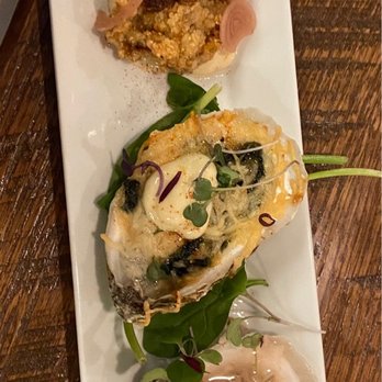 MOSAIC Restaurant - Oyster trio - New American Near Me - Richmond, Virginia MOSAIC Restaurant - Oyster trio - New American Near Me - Richmond, Virginia