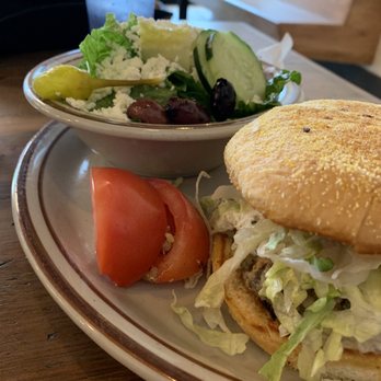 Kafenio Avondale - Lamb burger - Greek Near Me - Decatur, Georgia