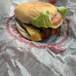 6/1/25 Jr. Bacon Cheeseburger Biggie Bag - delicious !