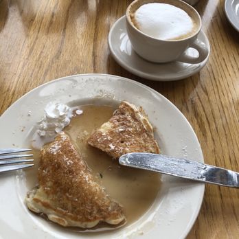 The Eating Establishment - Pancake, eggs, sausage, and cappuccino - American Near Me - Park City, Utah