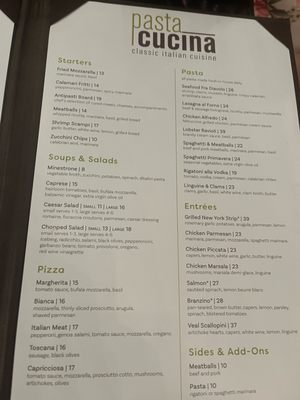 Menu photo 2 Pasta Cucina Henderson, NV