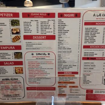 Kuma Sushi - Sushi Bars Near Me - Reno, Nevada