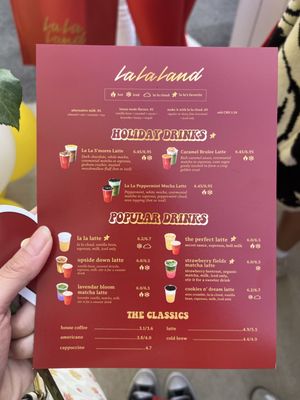 Menu photo 2 La La Land Dallas, TX Menu photo 2 La La Land Dallas, TX