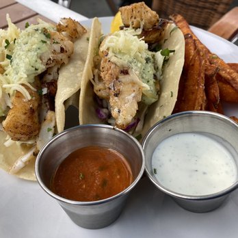 Teddy's By The Sea - Fish tacos and sweet potato fries - Seafood Near Me - Carpinteria, California Teddy's By The Sea - Fish tacos and sweet potato fries - Seafood Near Me - Carpinteria, California