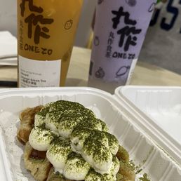 Matcha waffle Matcha waffle
