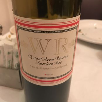 The Marshall Field's Walnut Room - Why not try a bottle of Walnut Room Reserve? - American Near Me - Chicago, Illinois