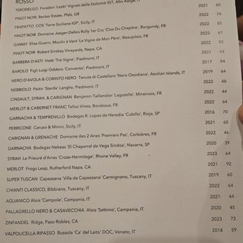 Brick Fire Tavern - Bottle wine list 2 - Pizza Near Me - Honolulu, Hawaii