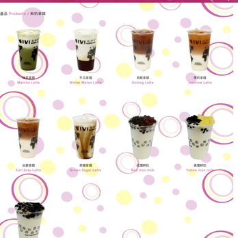 Vivi Bubble Tea - Menu - Ice Cream & Frozen Yogurt Near Me - Glassboro, New Jersey