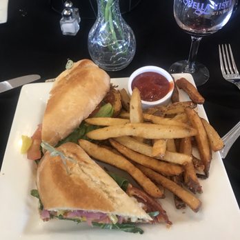 Bella Vista Winery - Italian sandwich with fries. - Wineries Near Me - Maryville, Illinois Bella Vista Winery - Italian sandwich with fries. - Wineries Near Me - Maryville, Illinois