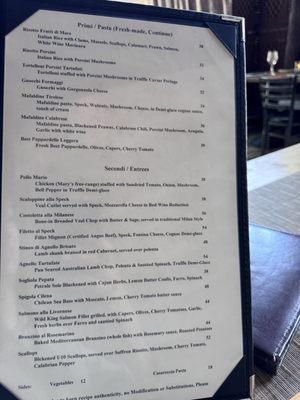 Menu photo 1 Trattoria 360 Campbell, CA