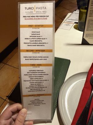 Menu photo 6 Turci Pasta Orlando, FL Menu photo 6 Turci Pasta Orlando, FL