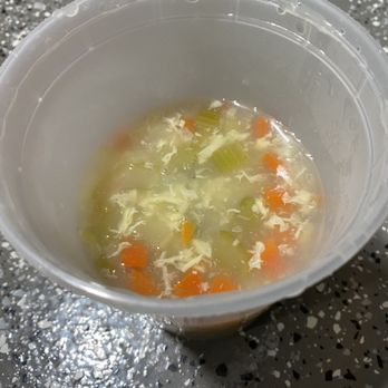Chen Wok - Egg drop soup . Flavor wasn't so good too much vegetables. - Chinese Near Me - Surprise, Arizona Chen Wok - Egg drop soup . Flavor wasn't so good too much vegetables. - Chinese Near Me - Surprise, Arizona